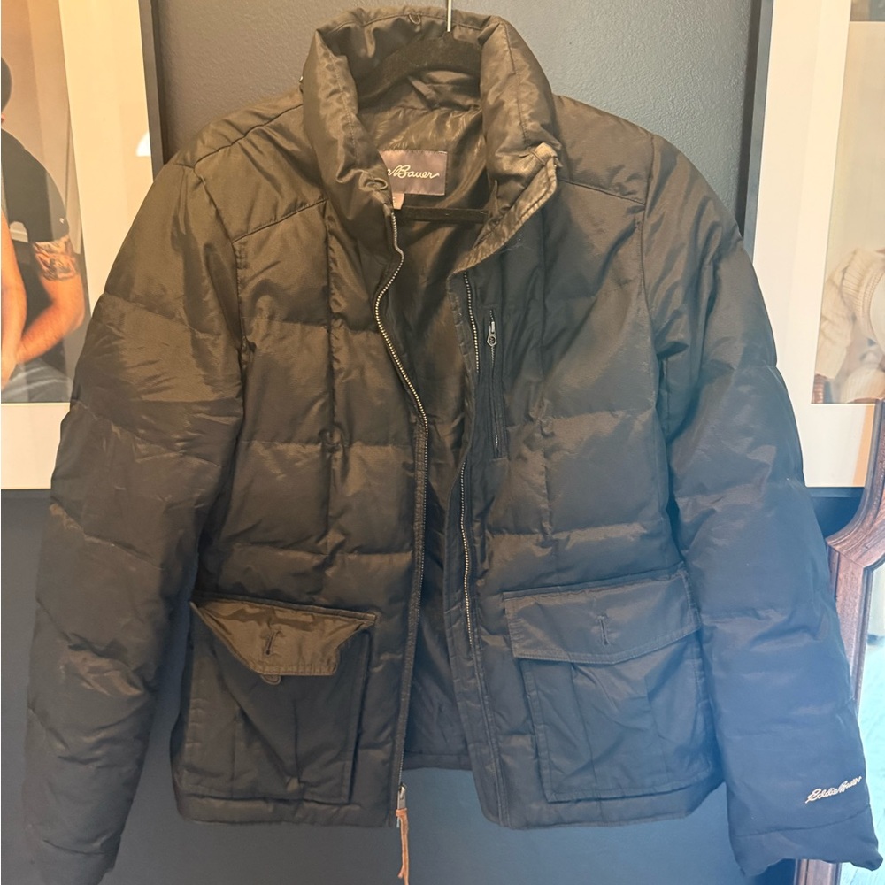 Eddie Bauer Black Puffer Jacket